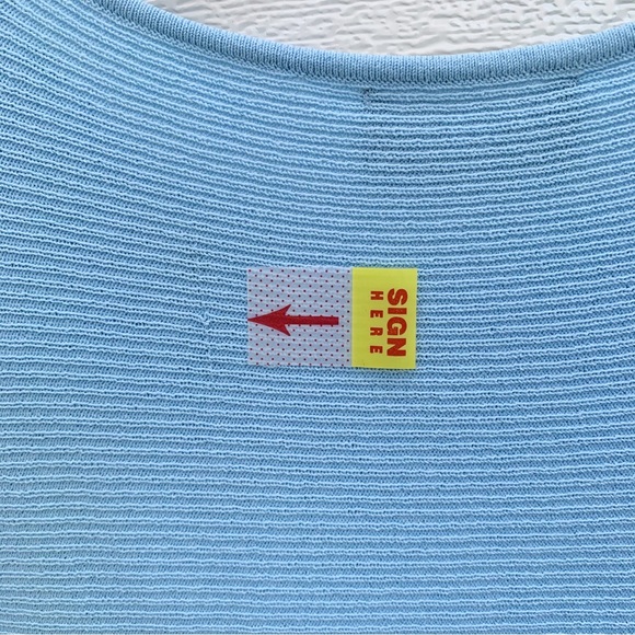 Kerisma Light Blue Women's Sweater - Picture 3 of 6